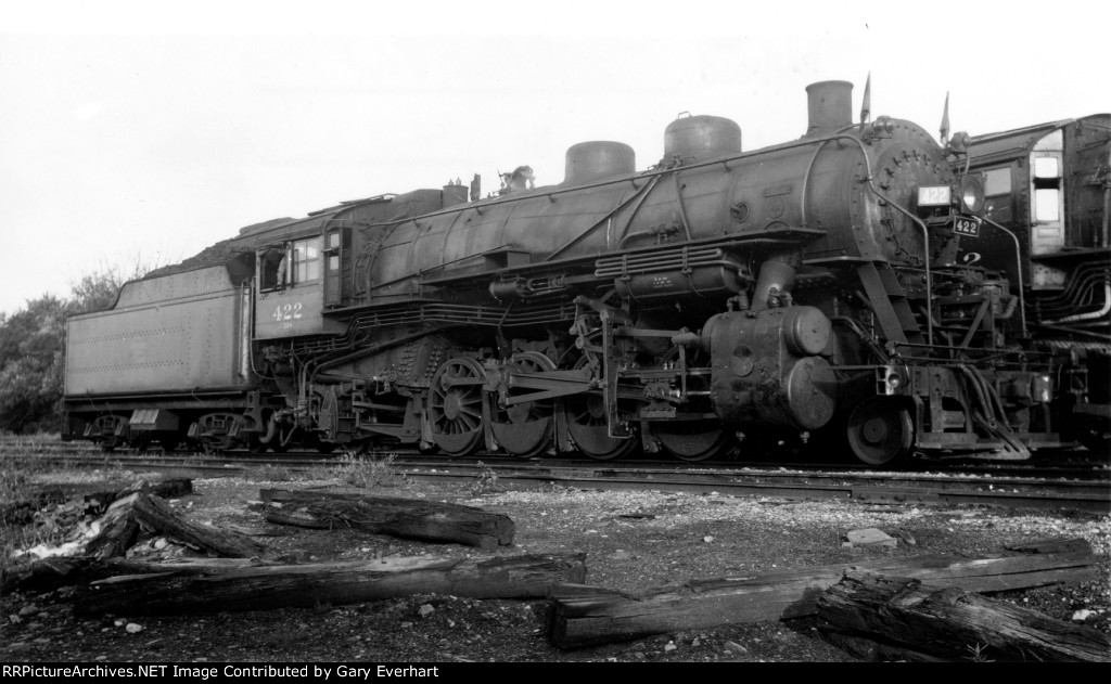 MILW 2-8-2 #422 - Milwaukee Road